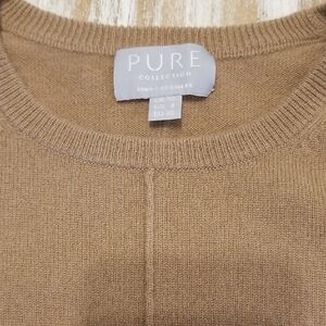 Pure Collection Camel Cashmere Knit